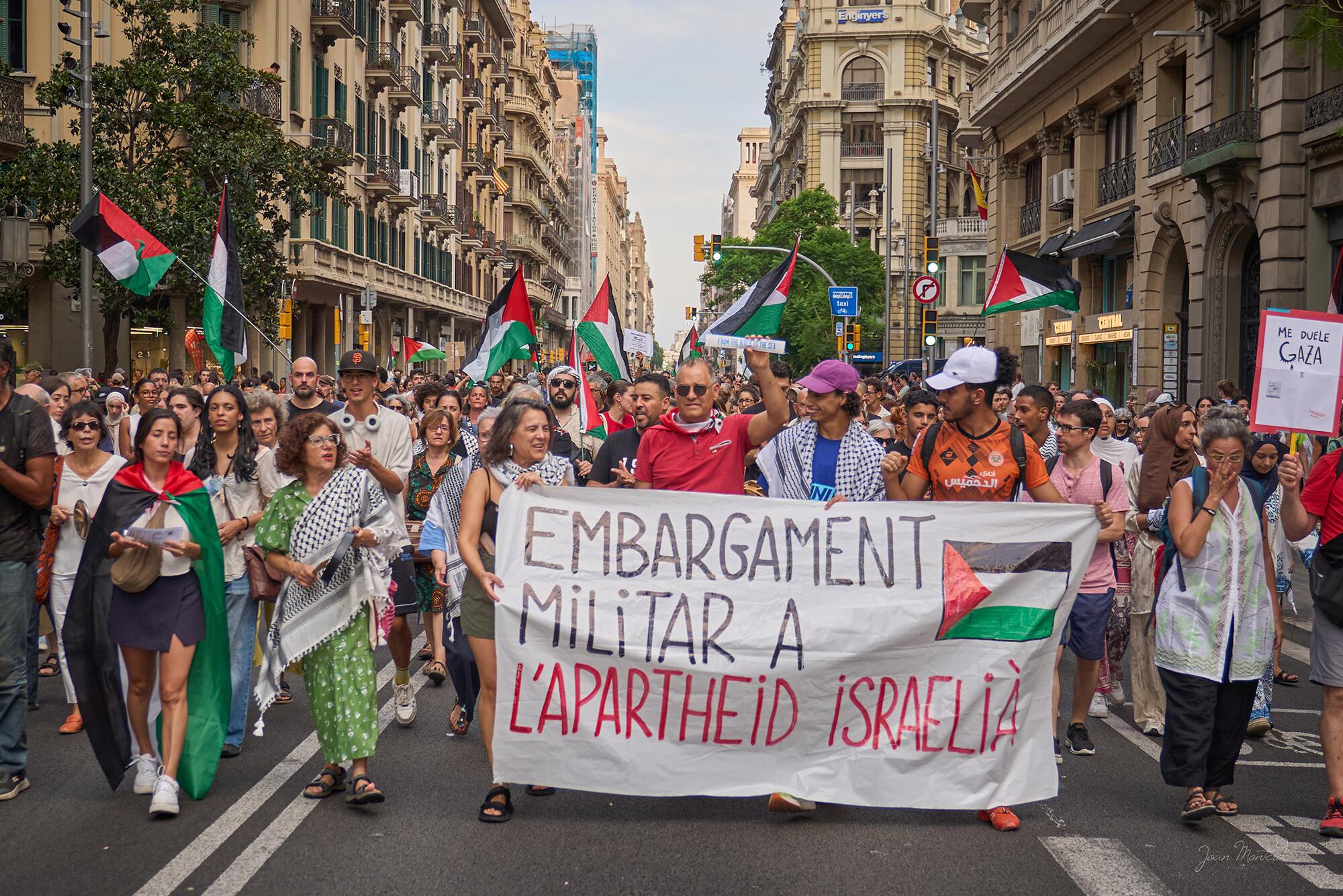 Concentración Barcelona Gaza - 13